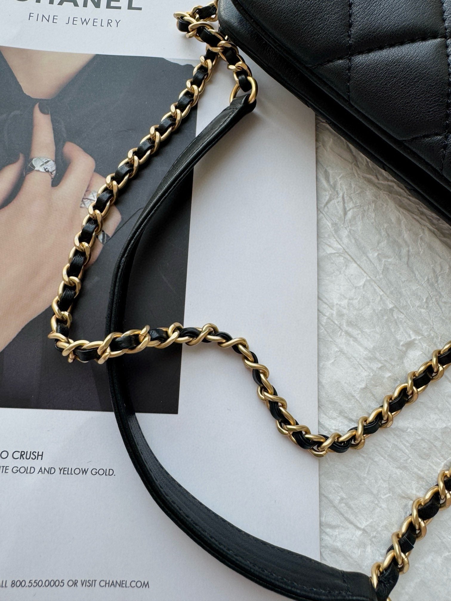 24c cc baguette bag black lambskin gold hardware mysite