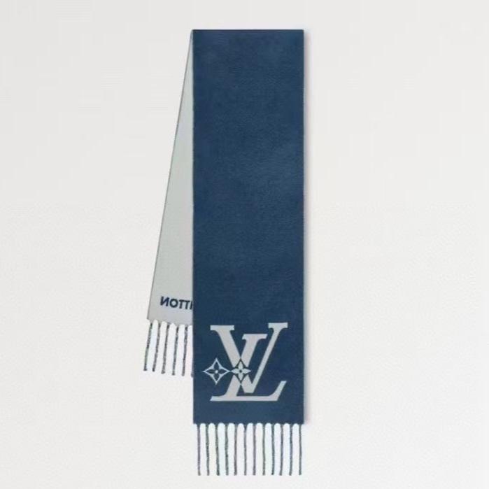 SMASH SCARF 210 CM IN ELECTRIC BLUE WOOL 390964 mysite