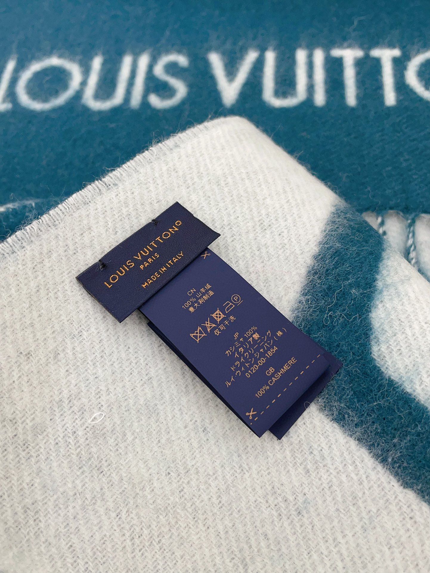 SMASH SCARF 210 CM IN ELECTRIC BLUE WOOL 390964 mysite