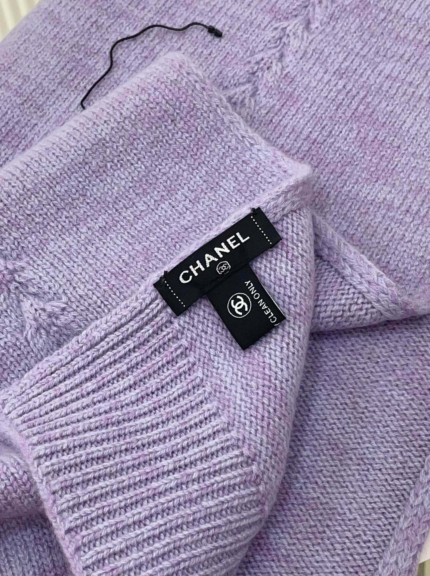 SCARF 180 CM IN HEATHER PURPLE CASHMERE 398267 mysite