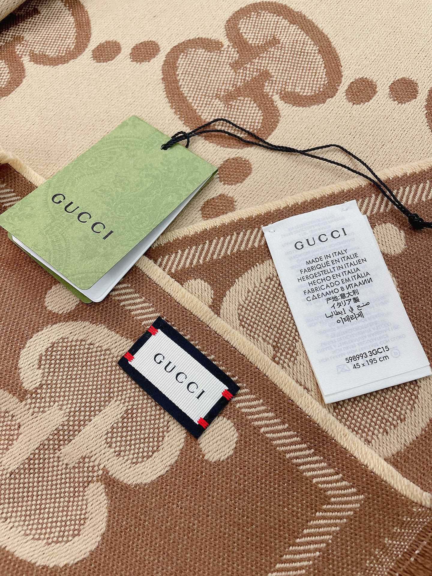 DOUBLE-SIDED SCARF 200 CM IN COFFEE AND TAN BROWN WOOL AND SILK  398287 mysite