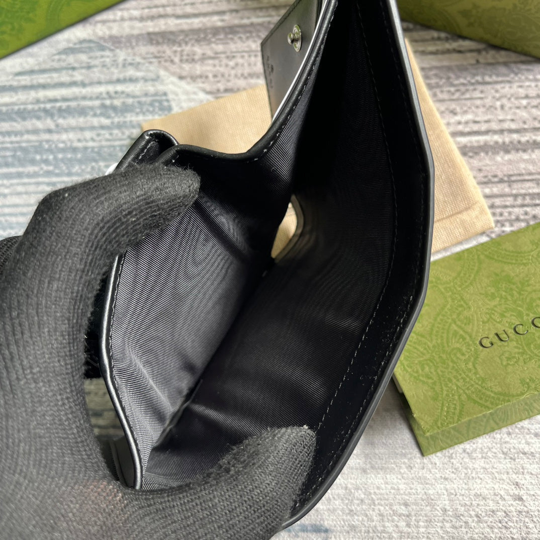 MINI WALLET 11 IN BLACK CALFSKIN mysite