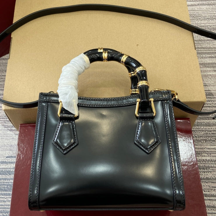 Gucci Bamboo Bag Black Leather 339651 mysite