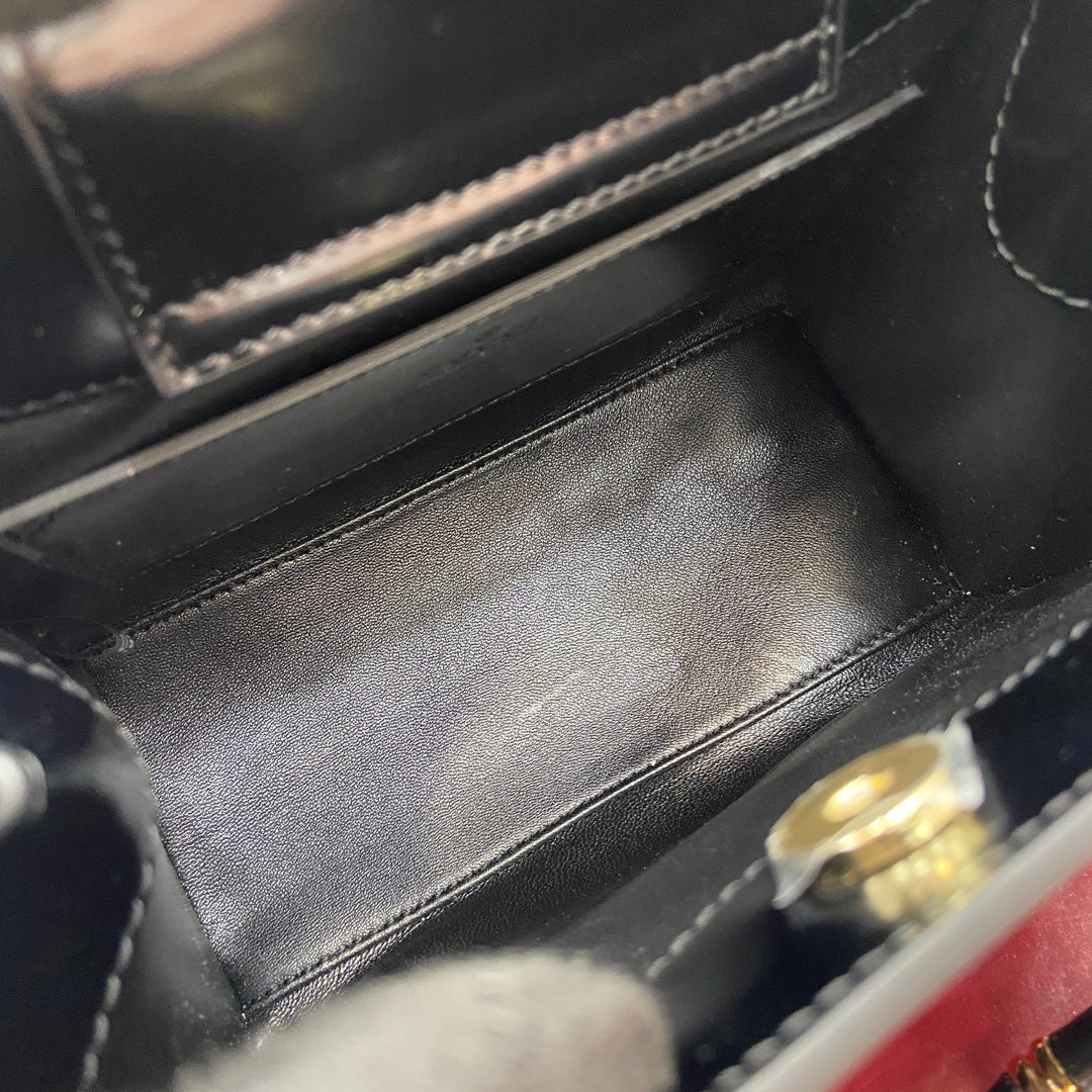 Gucci Bamboo Bag Black Leather 339651 mysite