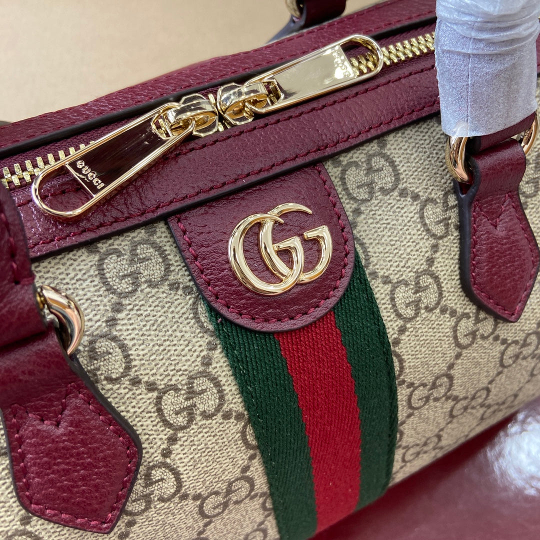 GG Ophidia Bag 25cm Canvas leather 339622 mysite