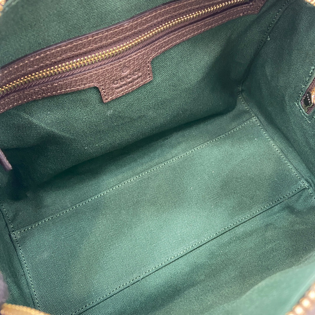 GG Ophidia Bag 25cm Canvas leather 339622 mysite