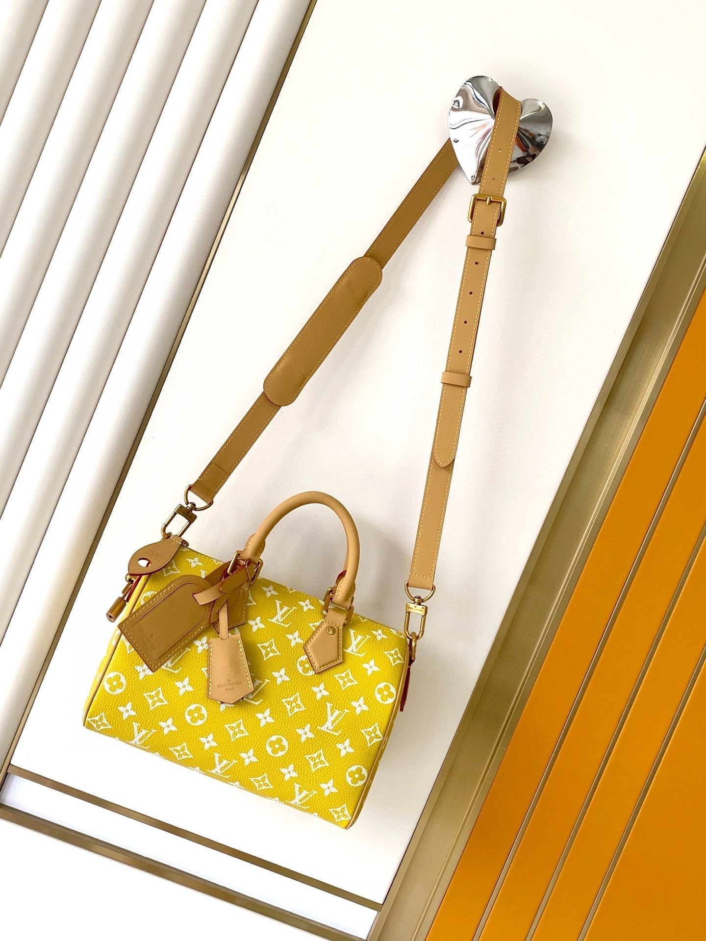 LV Speedy P9 Bandoulière 25cm Monogram Calfskin GHW mysite