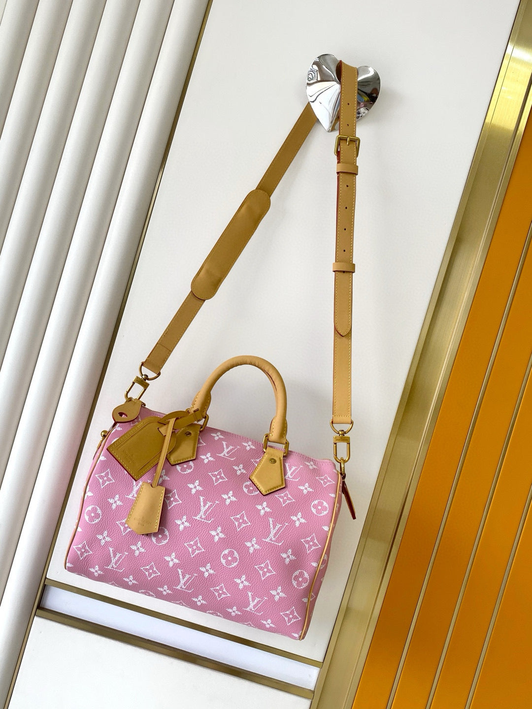 LV Speedy P9 Bandoulière 25cm Monogram Calfskin GHW mysite