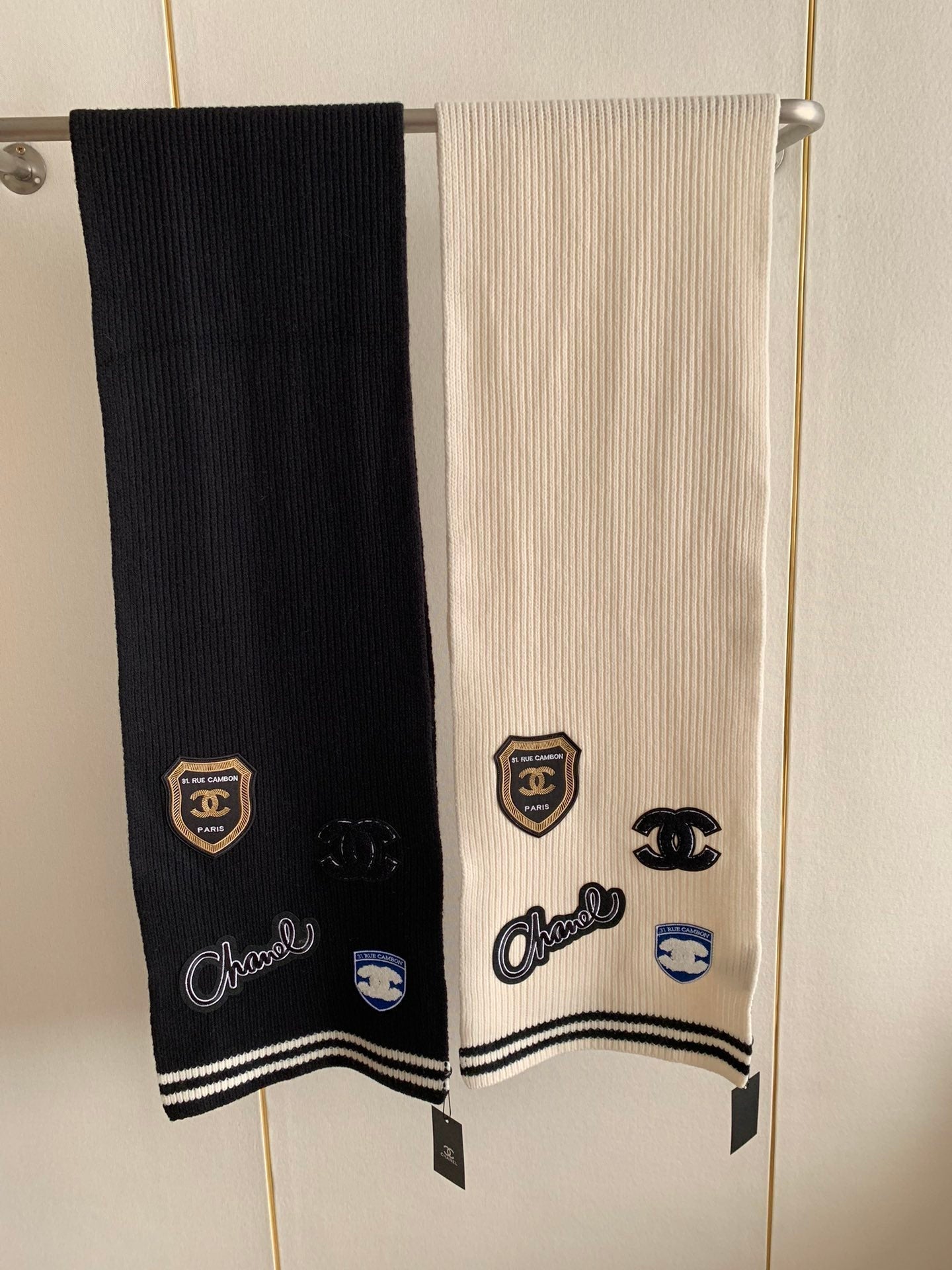 SCARF 200 CM IN BLACK PURE CASHMERE WITH STICKER 392881 mysite