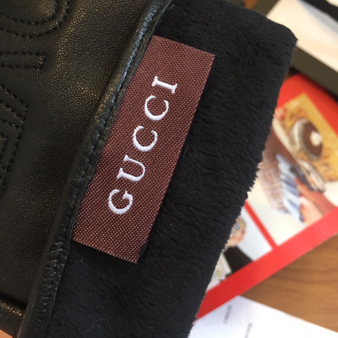 TOUCHSCREEN LAMBSKIN GLOVES BLACK WITH WOOL LINING 409346 mysite