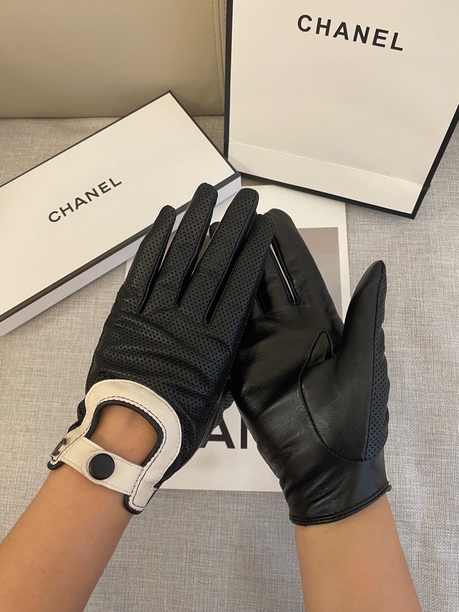CC GLOVES IN BLACK SHEEPSKIN 463848 mysite