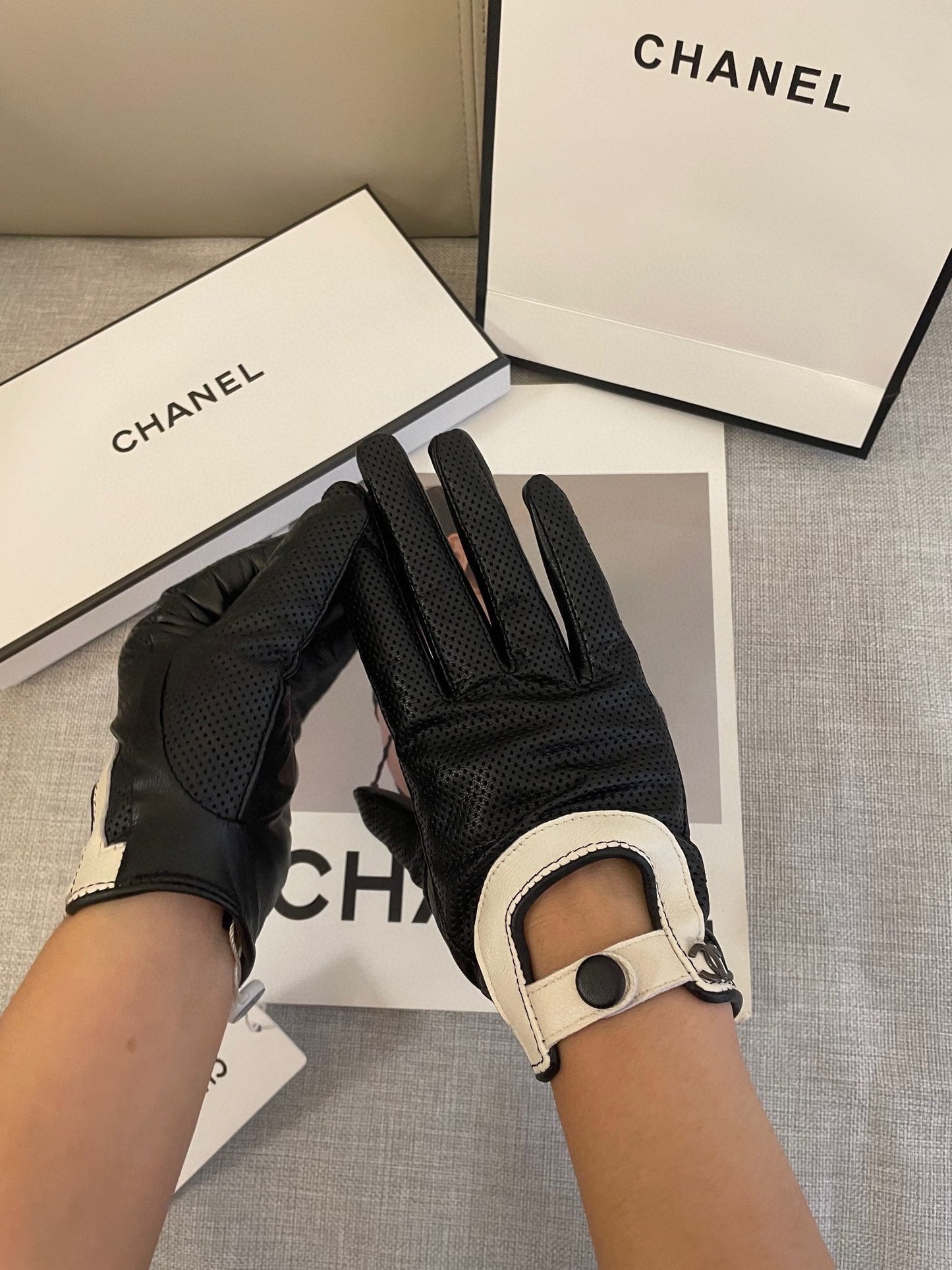 CC GLOVES IN BLACK SHEEPSKIN 463848 mysite