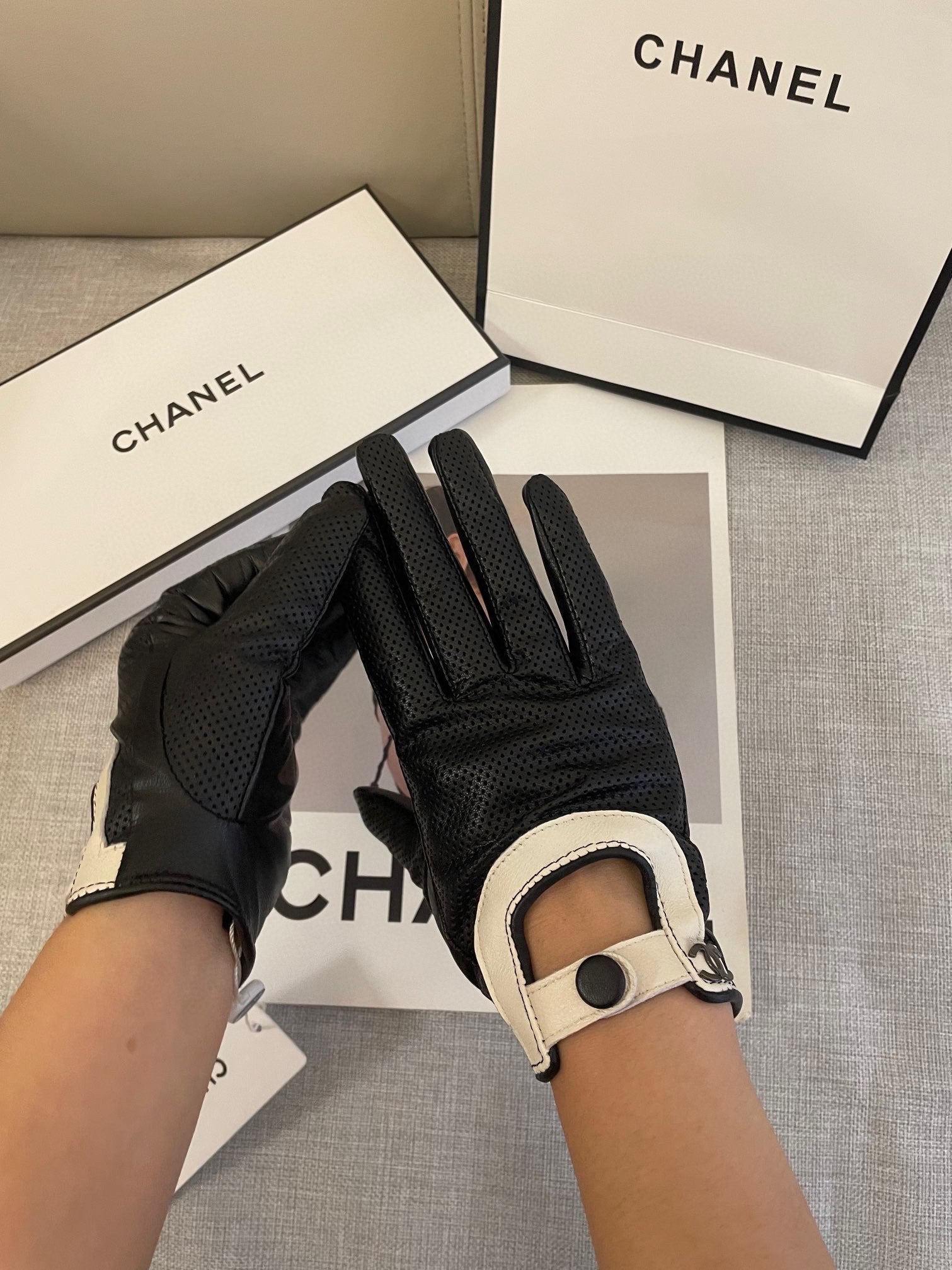 CC GLOVES IN BLACK SHEEPSKIN 463848 mysite