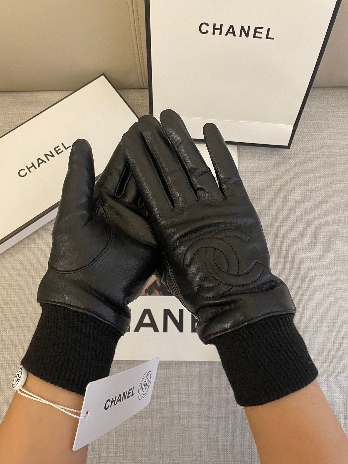 CC GLOVES IN BLACK SHEEPSKIN 463849 mysite