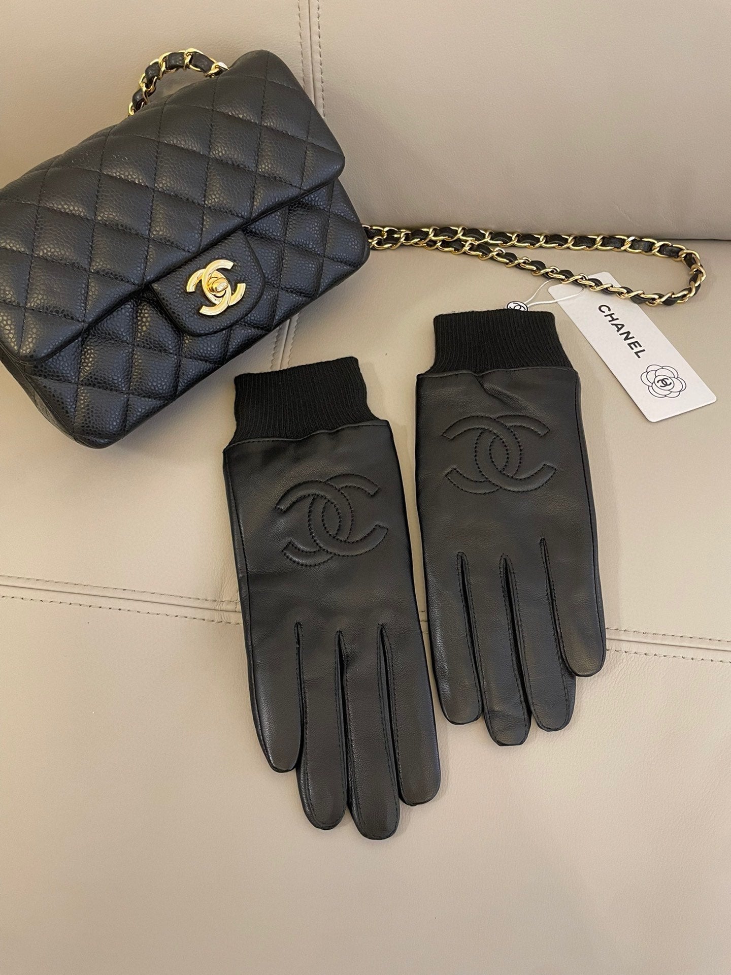 CC GLOVES IN BLACK SHEEPSKIN 463849 mysite