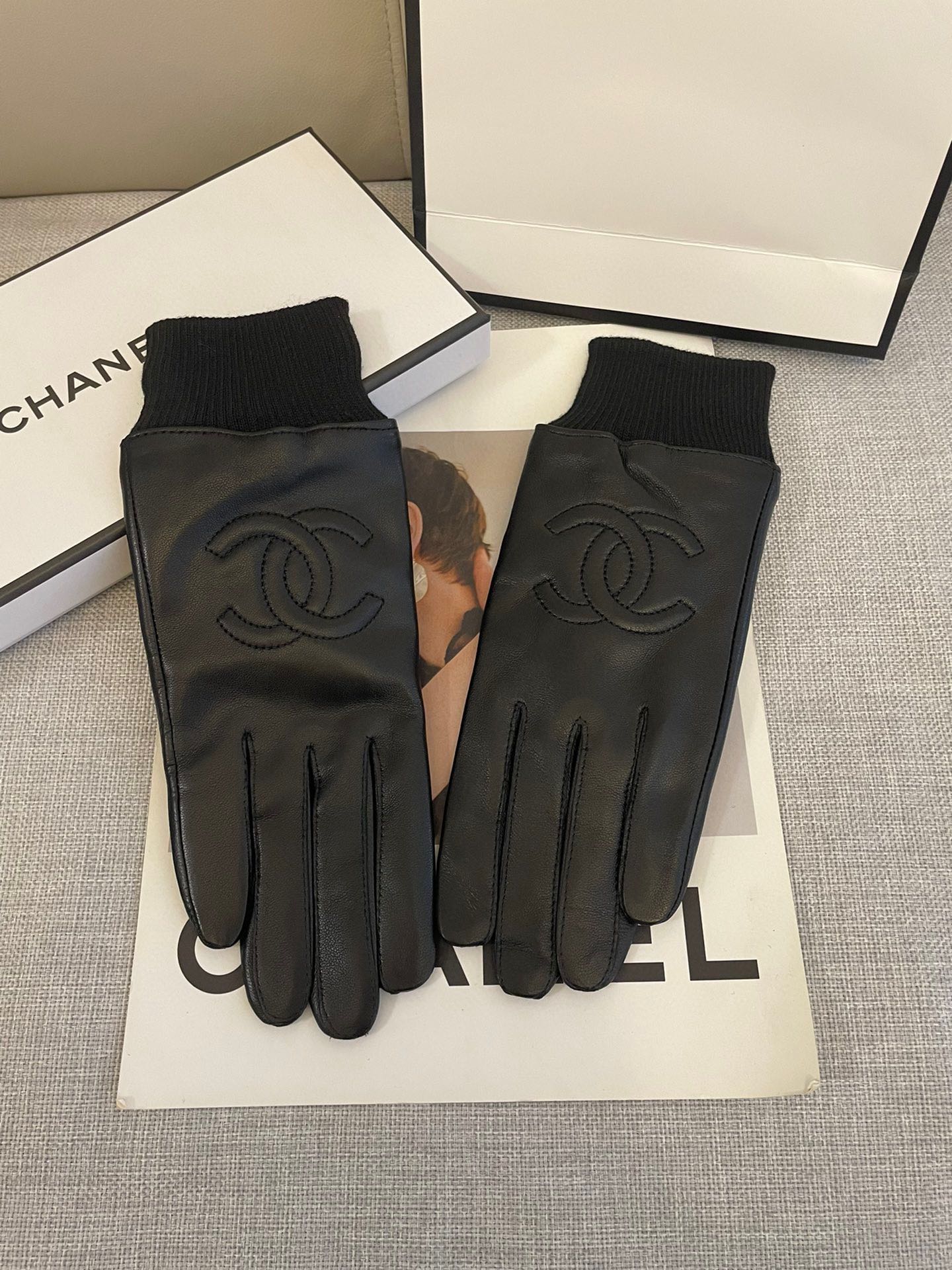 CC GLOVES IN BLACK SHEEPSKIN 463849 mysite