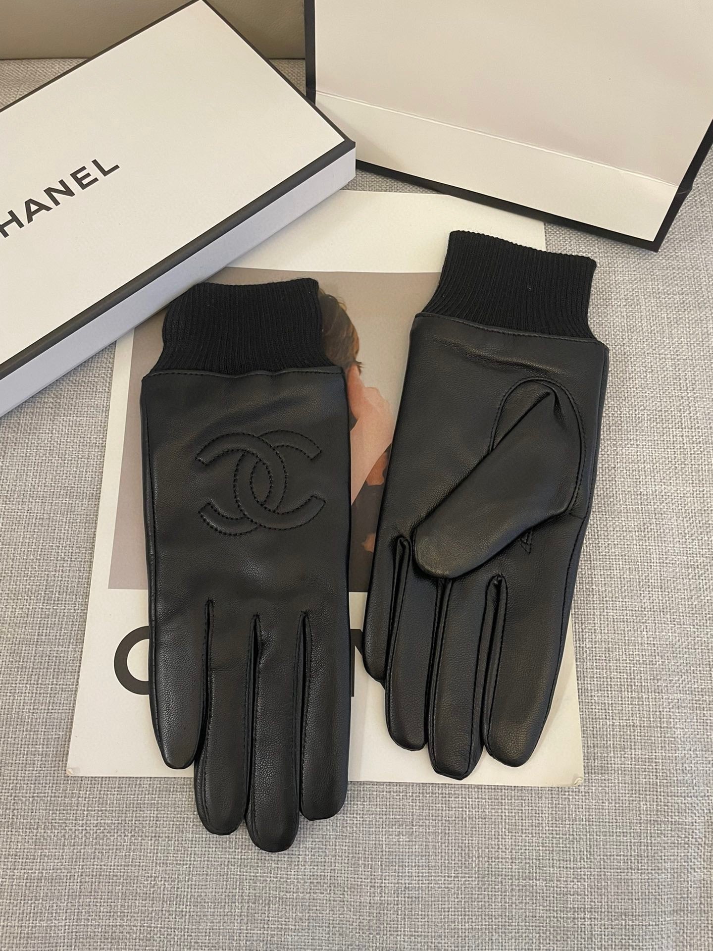 CC GLOVES IN BLACK SHEEPSKIN 463849 mysite
