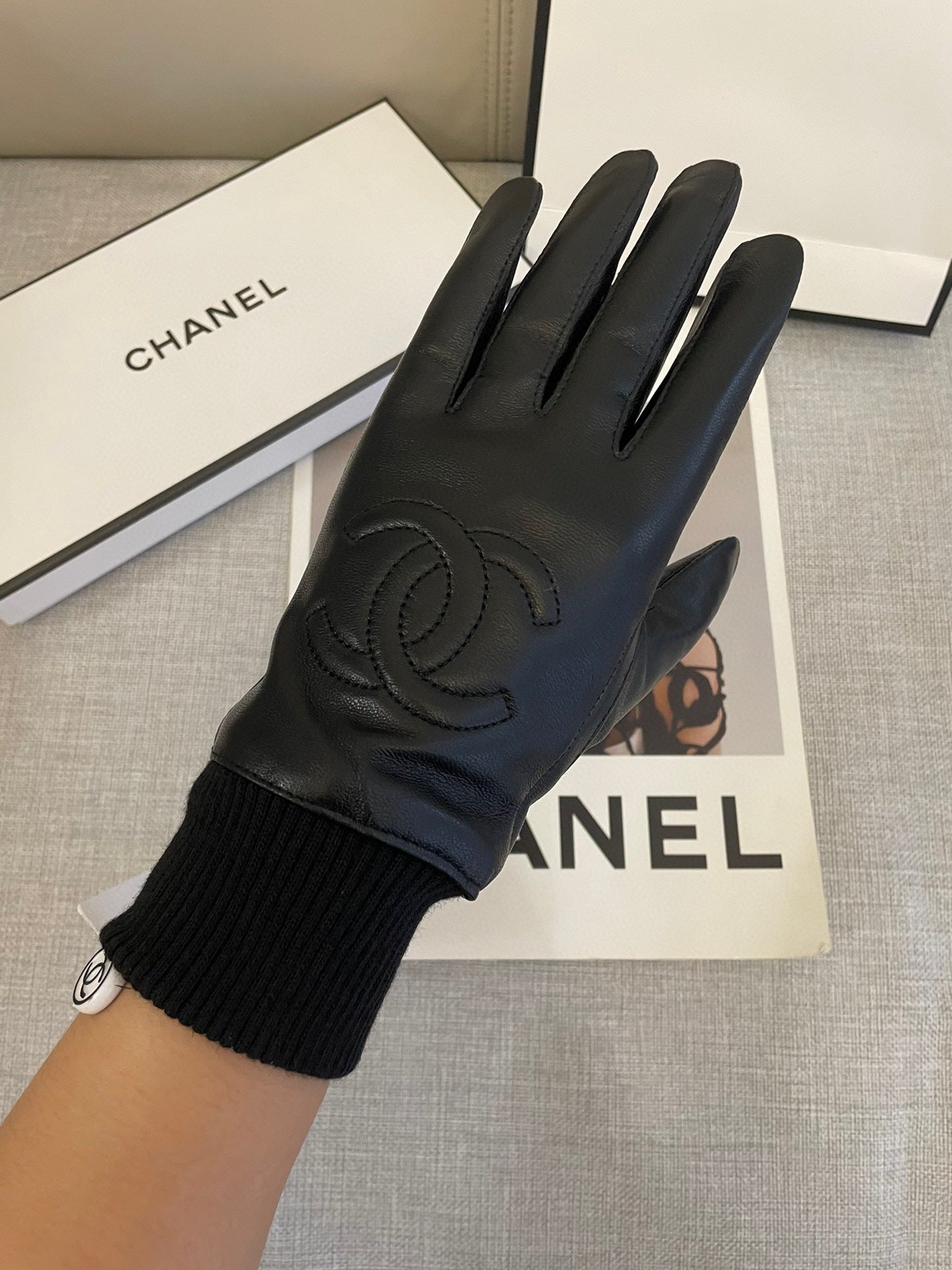 CC GLOVES IN BLACK SHEEPSKIN 463849 mysite