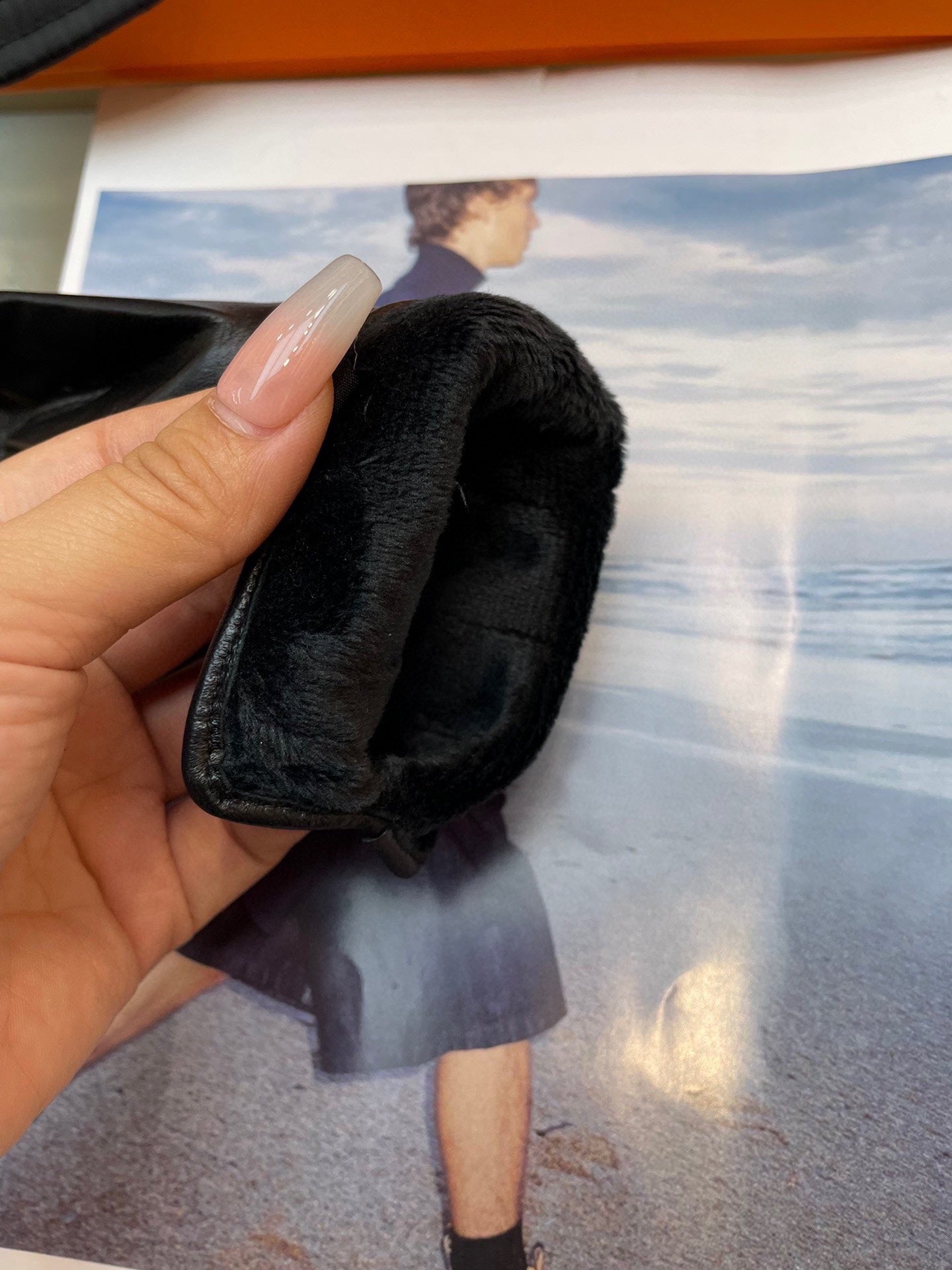 GLOVES IN BLACK LAMBSKIN 463840 mysite