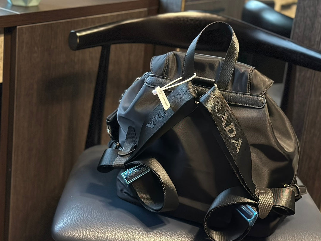 PRA DUMA 32 BACKPACK IN BLACK RE-NYLON mysite