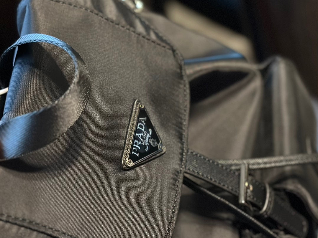 PRA DUMA 32 BACKPACK IN BLACK RE-NYLON mysite