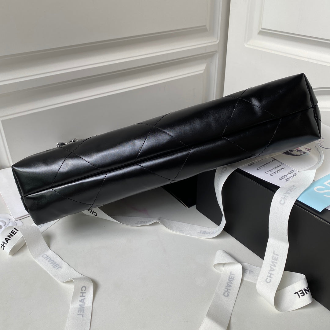 24C CC Hobo 22 bag 45cm Black Lambskin mysite