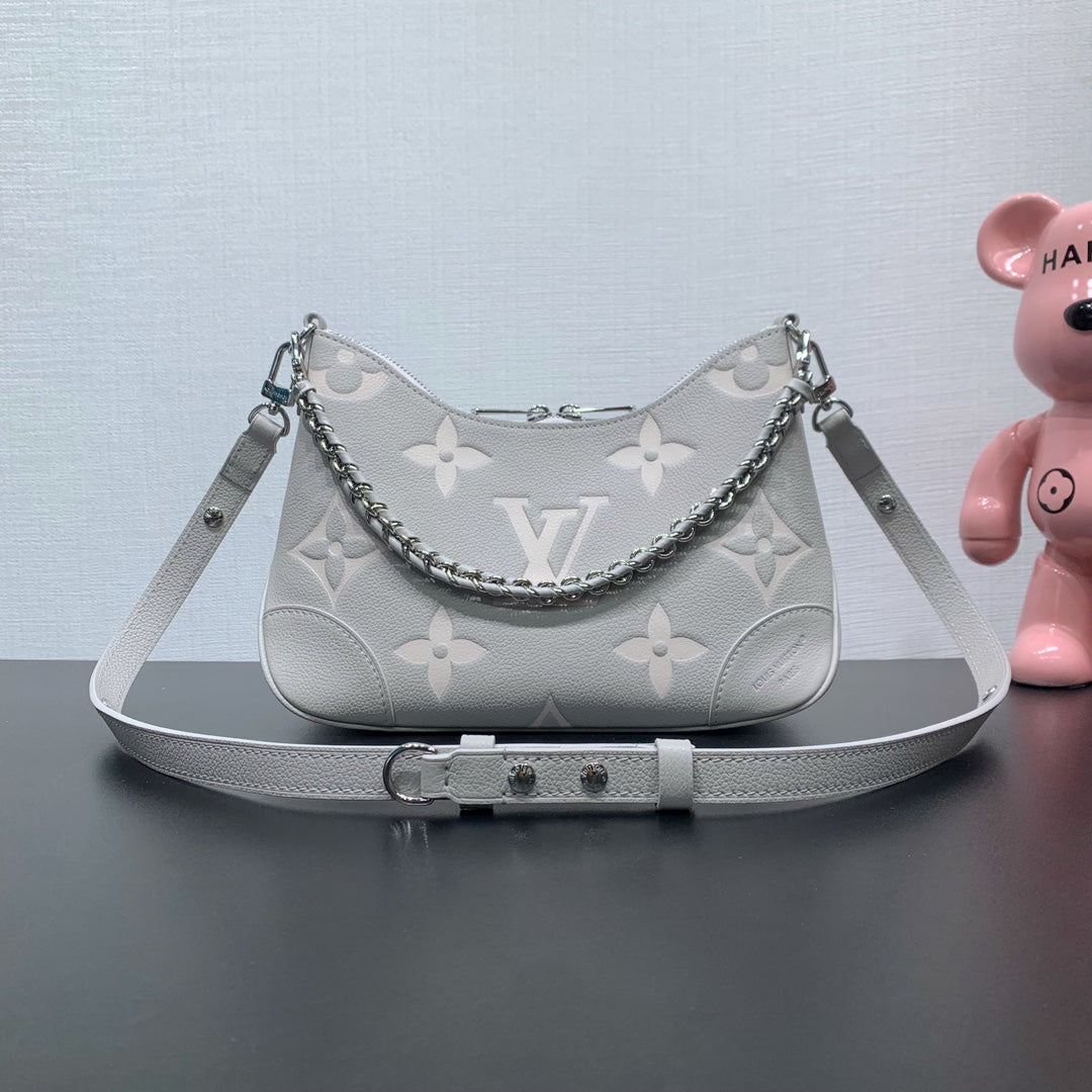 LV Boulogne Brume Gray Monogram Cowhide 205491 mysite