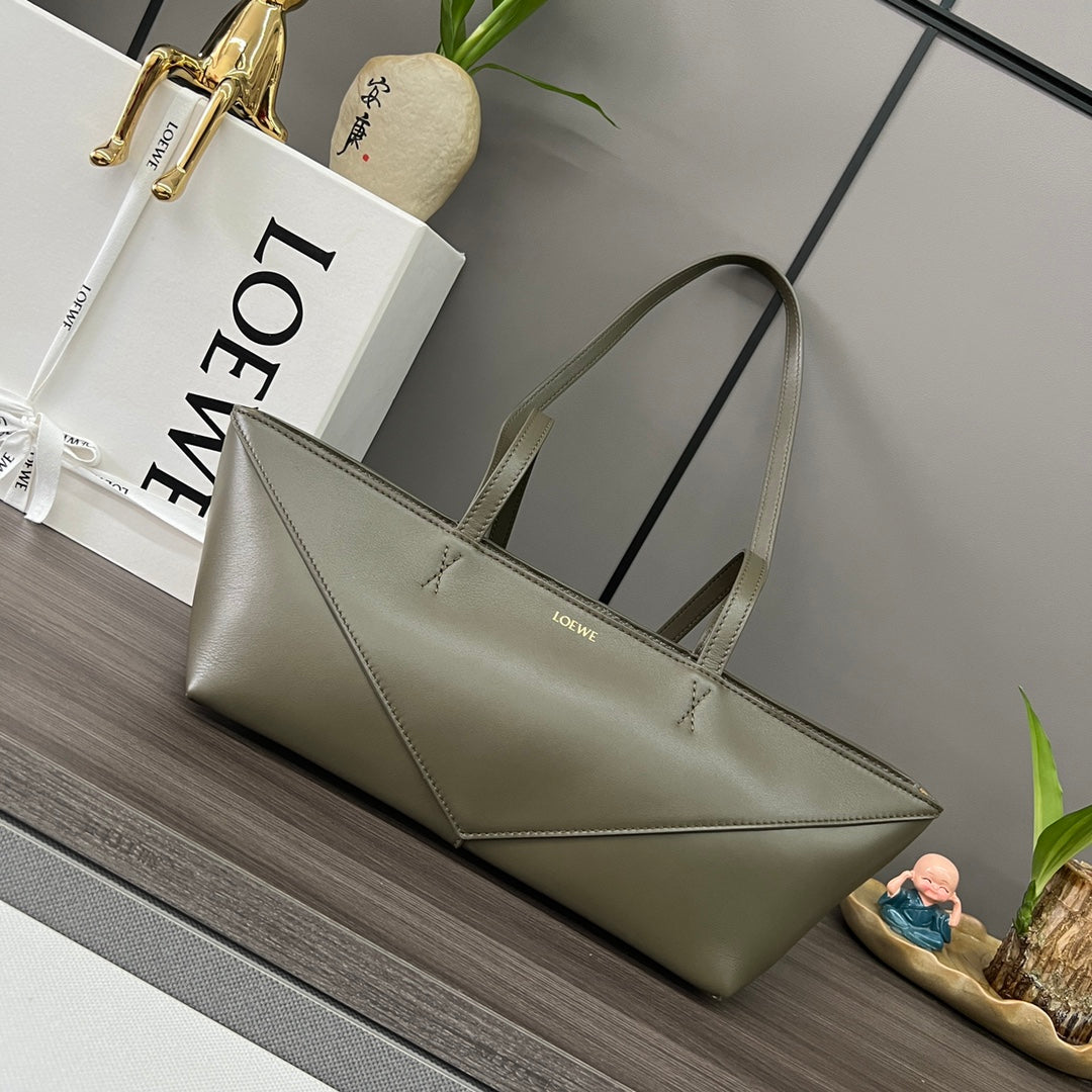 PUZZLE FOLD CROPPED 39 BAG IN SAND BEIGE SOLF GRAINED CALFSKIN mysite