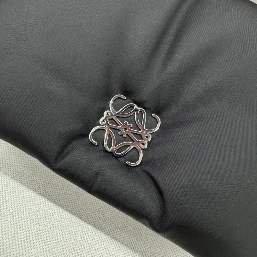 LOE MINI PUFFER GOYA 23 BAG IN BLACK NAPPA LAMBSKIN mysite