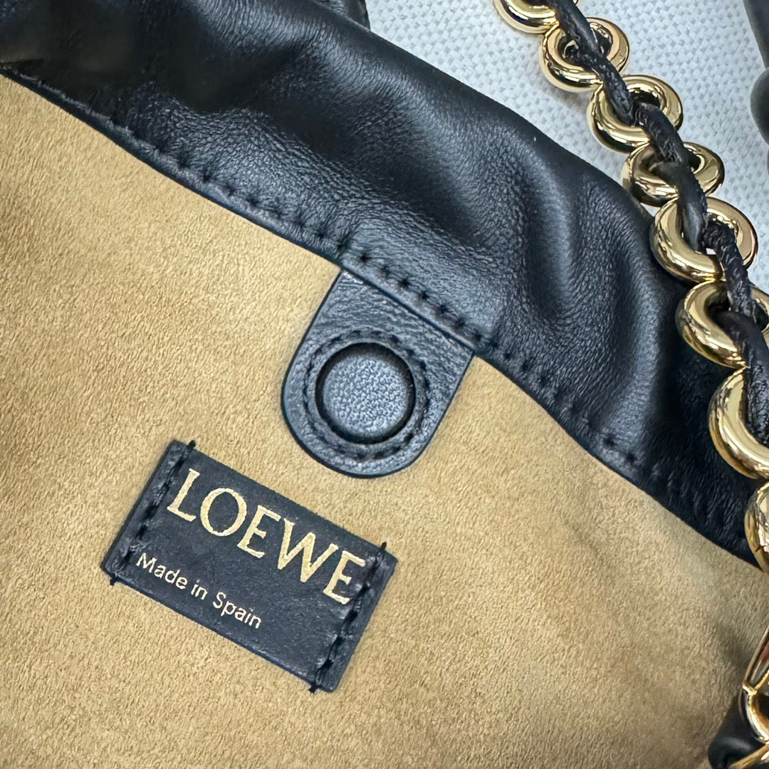 Loewe Flamenco Purse 23 Black Lambskin Ghw mysite