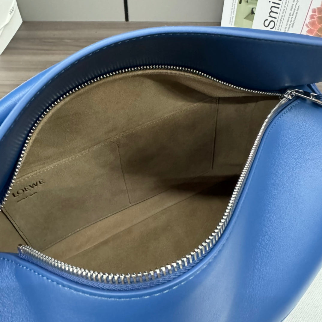 LOE PUZZLE 33 BAG IN COBALT BLUE CALFSKIN mysite