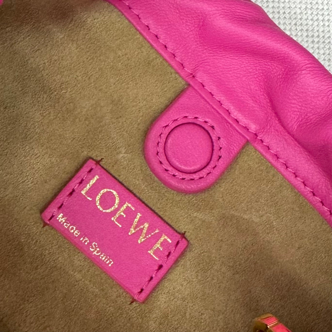 Loewe Flamenco Purse 23 Pink Lambskin Ghw mysite