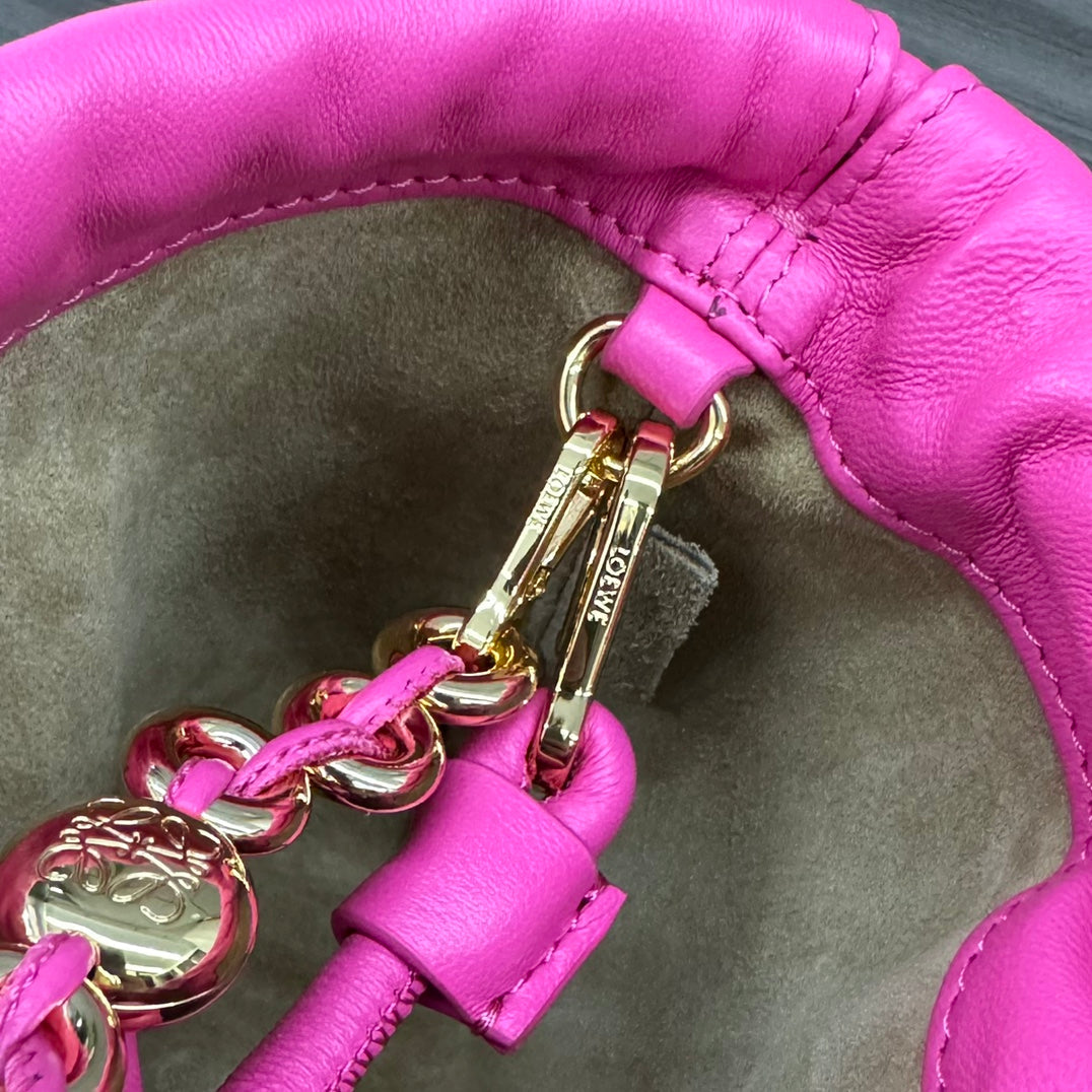 Loewe Flamenco Purse 23 Pink Lambskin Ghw mysite