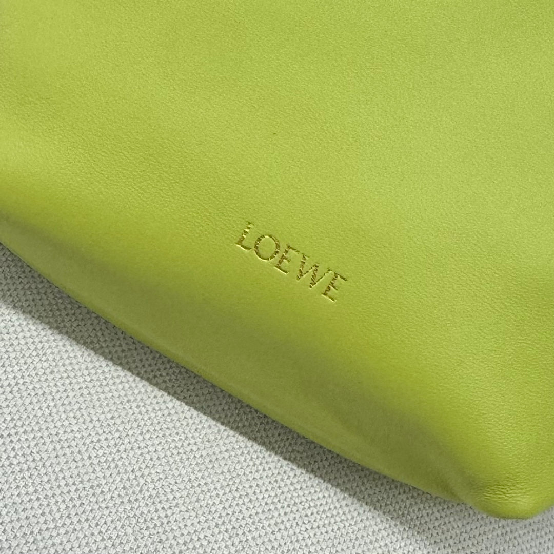 Loewe Flamenco Purse 23 Lime Lambskin Ghw mysite