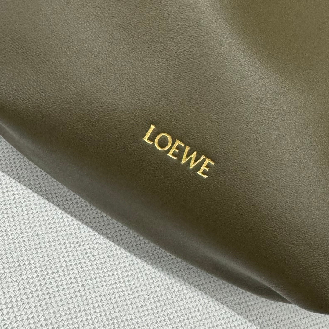 Loewe Flamenco Purse 23 Olive Lambskin Ghw mysite