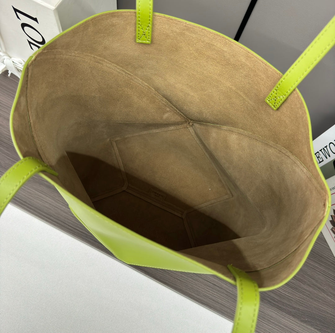 LOE 31 FUZZLE FOLD IN GREEN CHARTREUSE CALFSKIN mysite