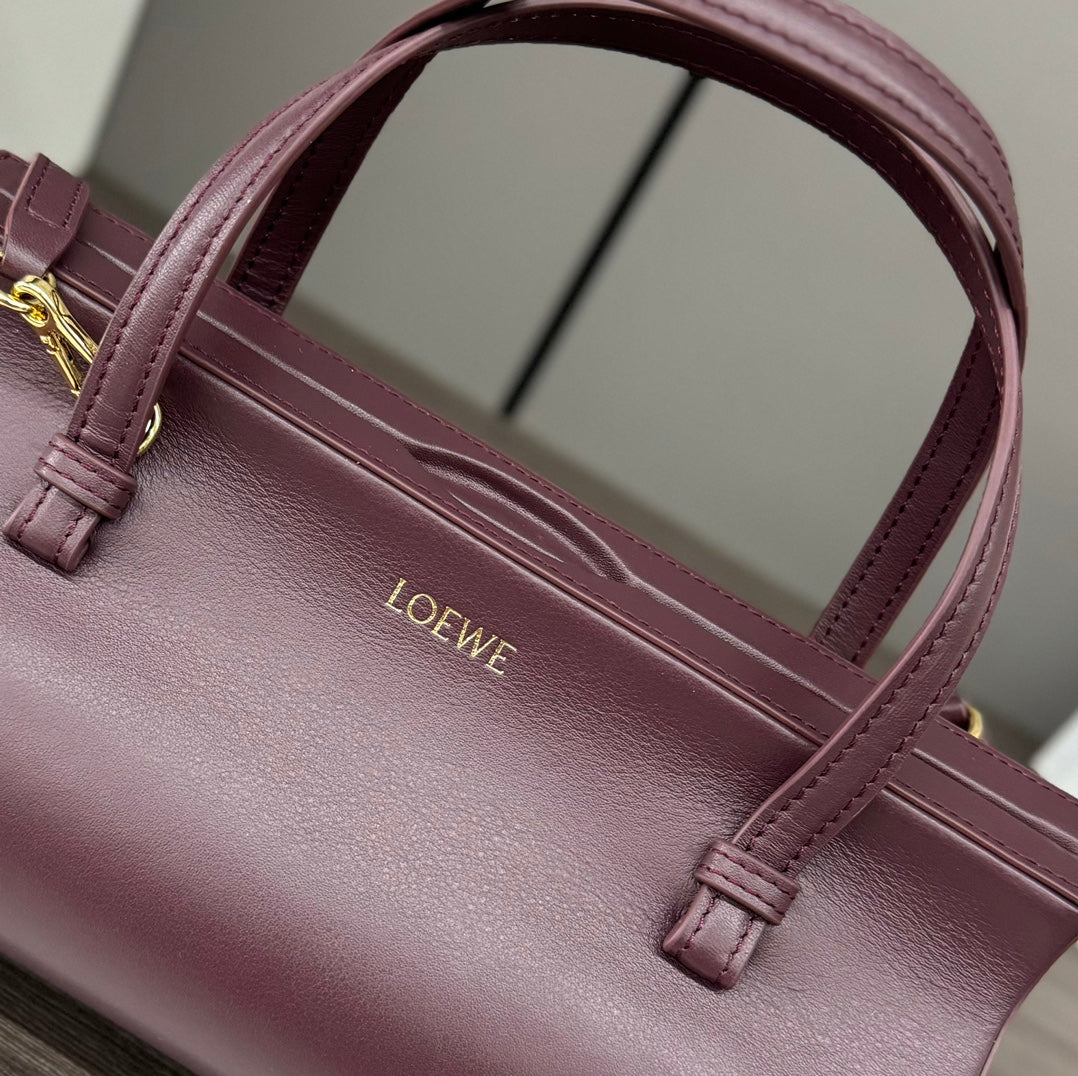 CYLINDER BAG 25 IN WINE PURPLE CALFSKIN mysite