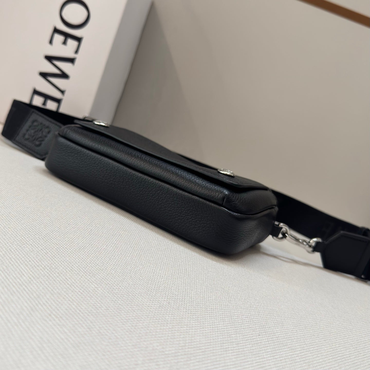 Loewe Messenger Bags 20 Black Cowhide mysite