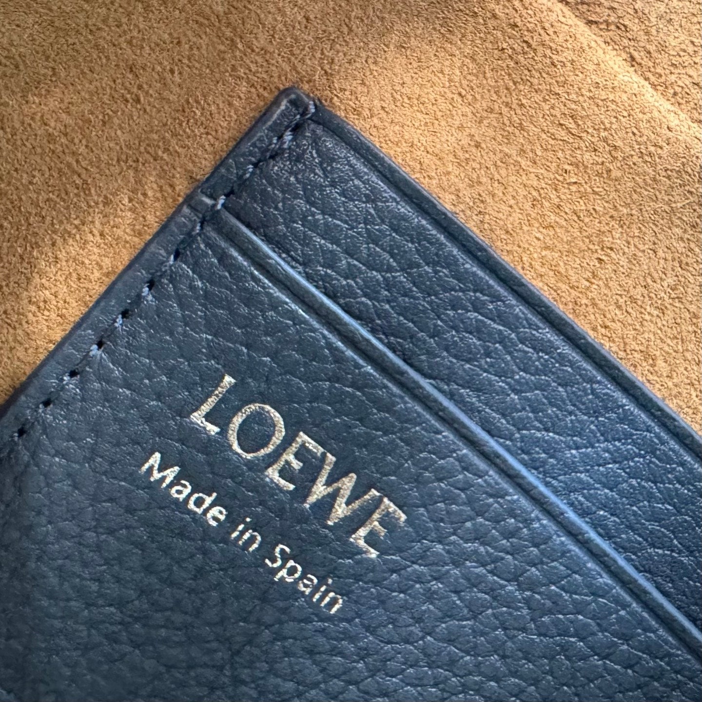 Loewe Messenger Bags 20 Navy Blue Cowhide mysite