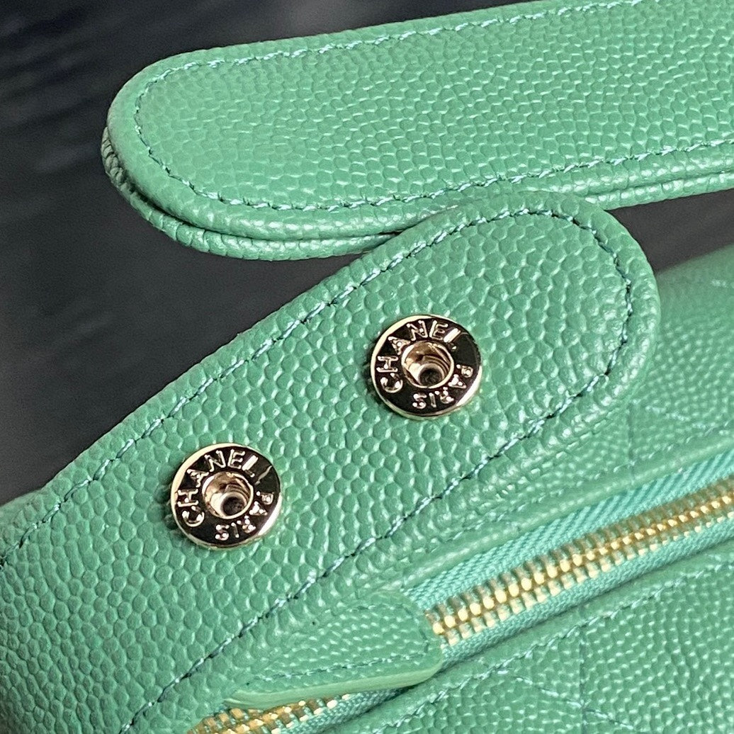 CC 25C Hobo Bag 21.5cm Top Handle Dark Green Grained Calfskin mysite