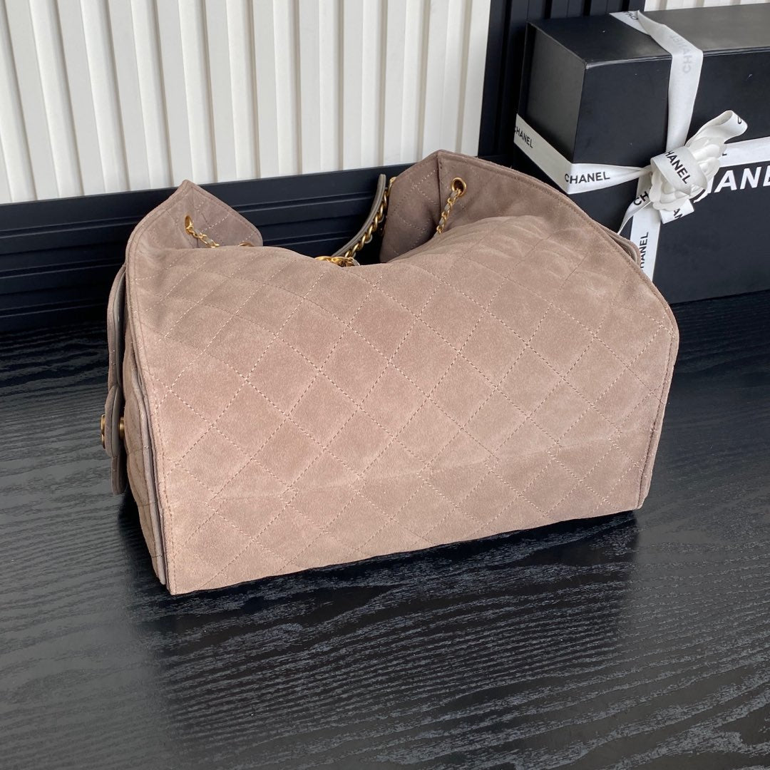 CC 25C Hobo Bag 40cm Rosy Brown Suede mysite