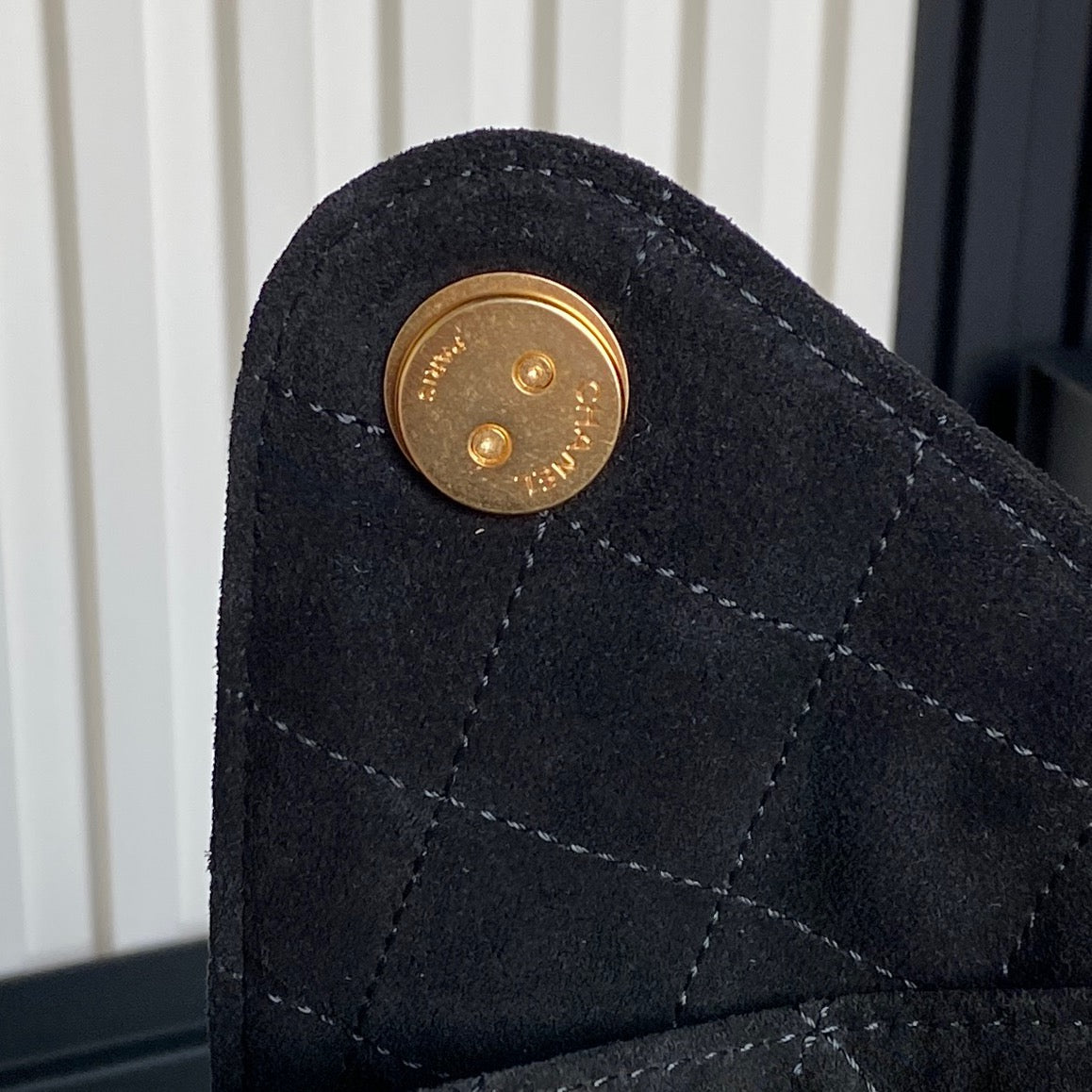 CC 25C Hobo Bag 40cm Black Suede mysite