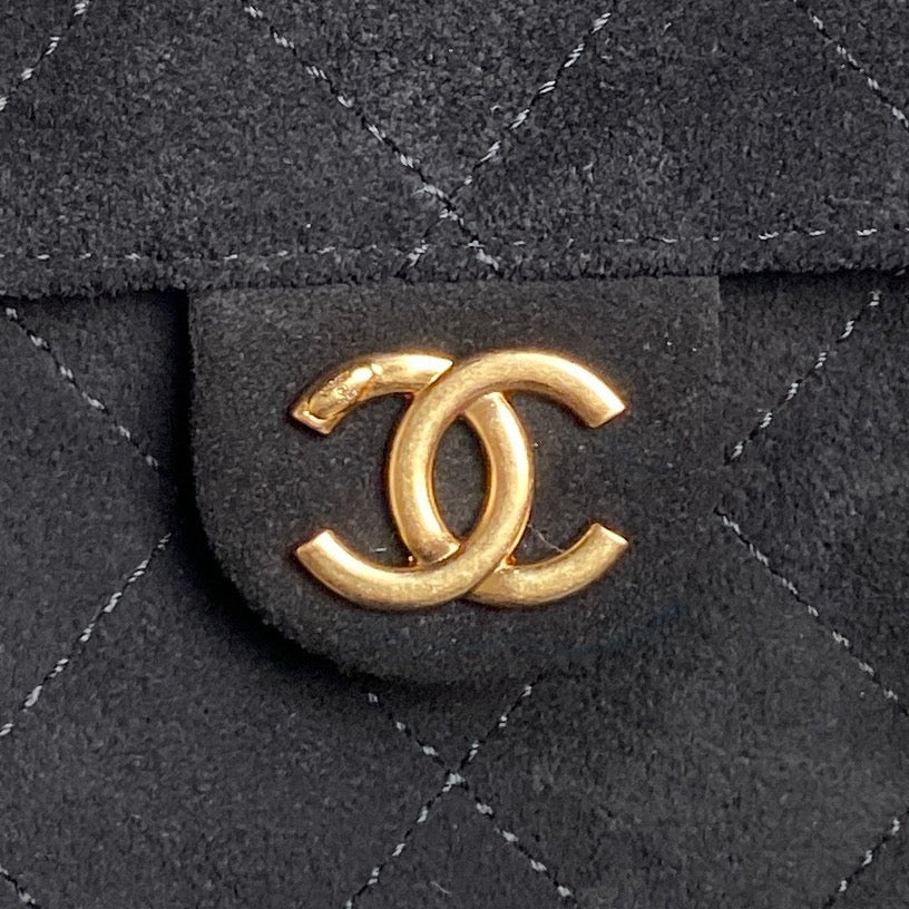 CC 25C Hobo Bag 40cm Black Suede mysite