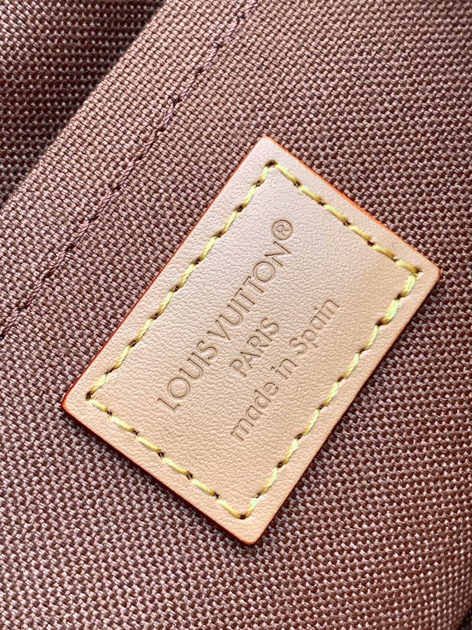 LV Soho Mini Backpack 17cm Brown Beige Monogram Canvas & Cowhide mysite