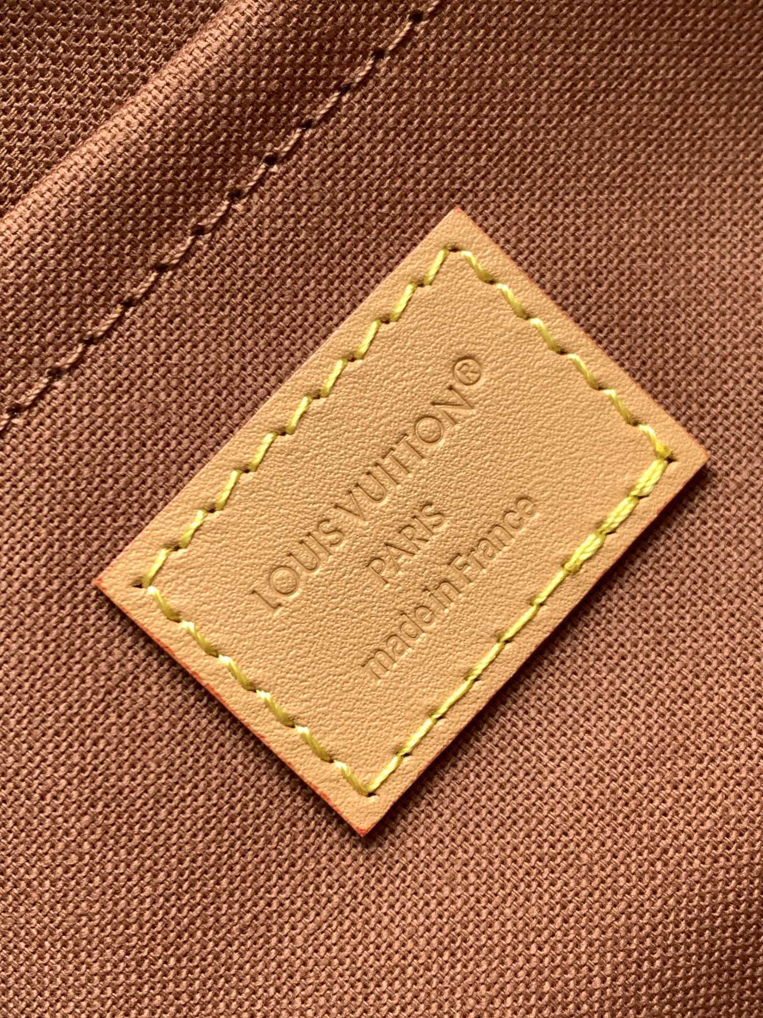 LV Nil Crossbody Bag 27.5cm Brown Monogram Reverse & Damier Canvas mysite