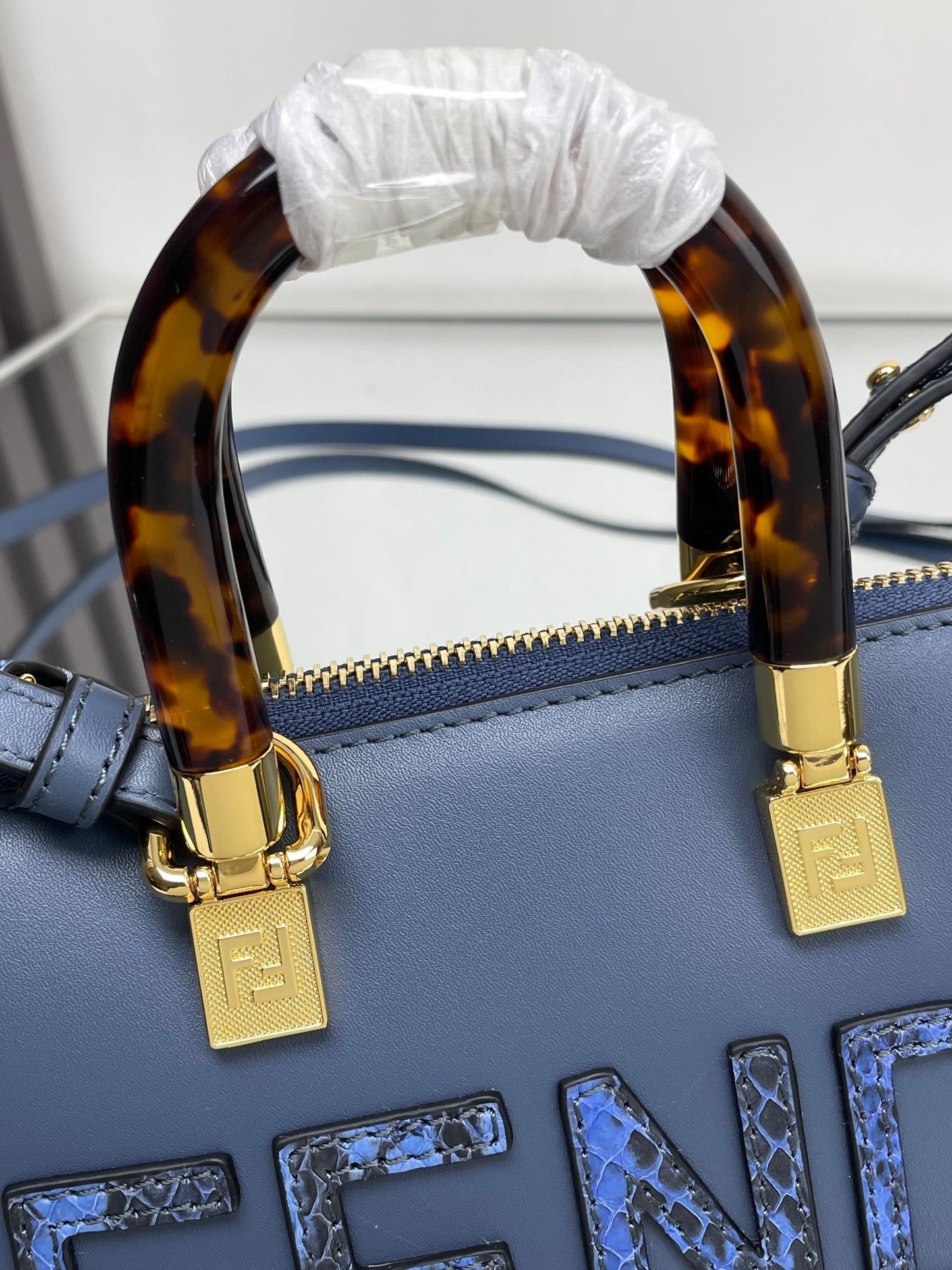 BY THE WAY MINI 18 IN AEGEAN BLUE LAMBSKIN GOLD HARDWARE mysite