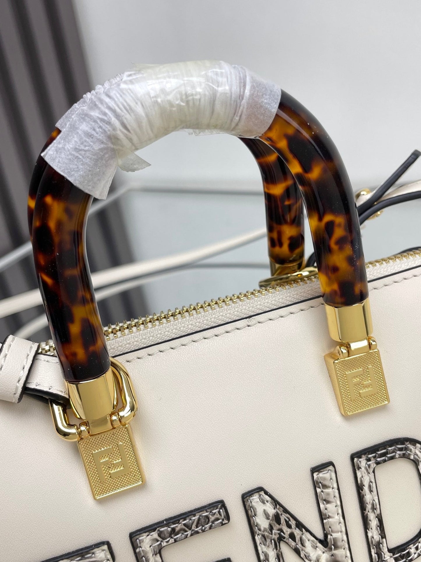 BY THE WAY MINI 18 IN WHITE LAMBSKIN GOLD HARDWARE mysite