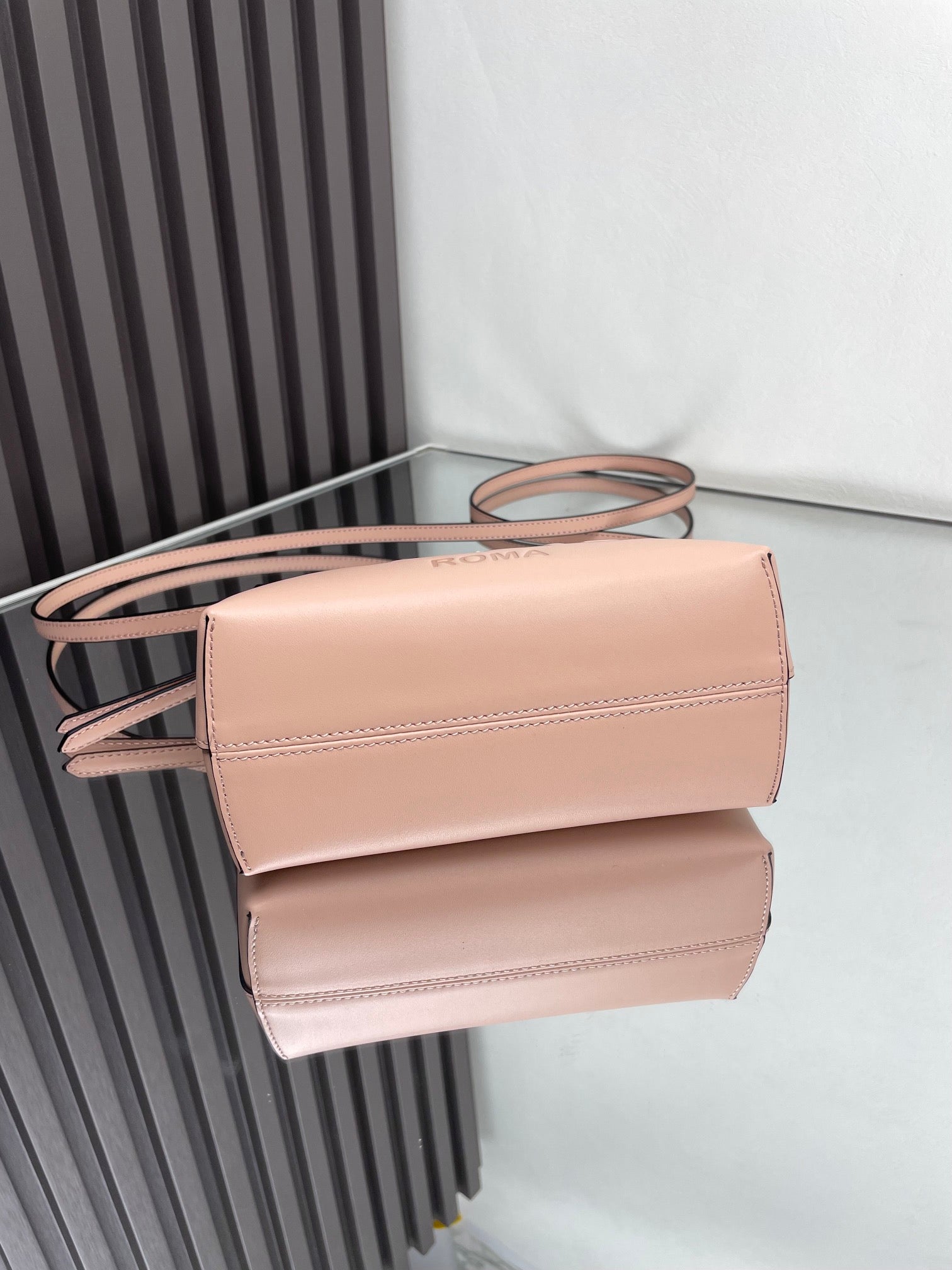 BY THE WAY MINI 18 IN ROSE FOG EMBOSSED CALFSKIN GOLD HARDWARE mysite