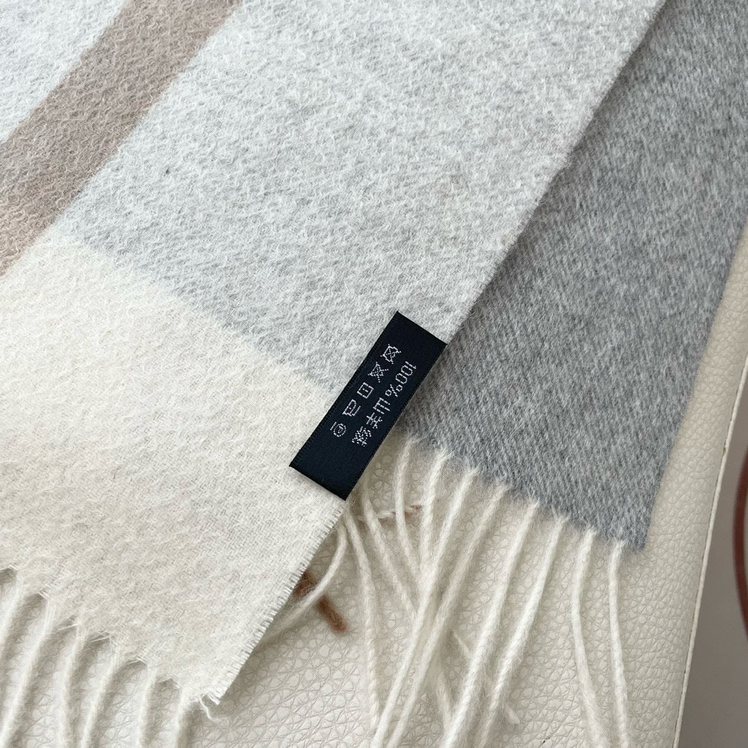 SCARF 180 CM IN DOVE GRAY CASHMERE 394702 mysite