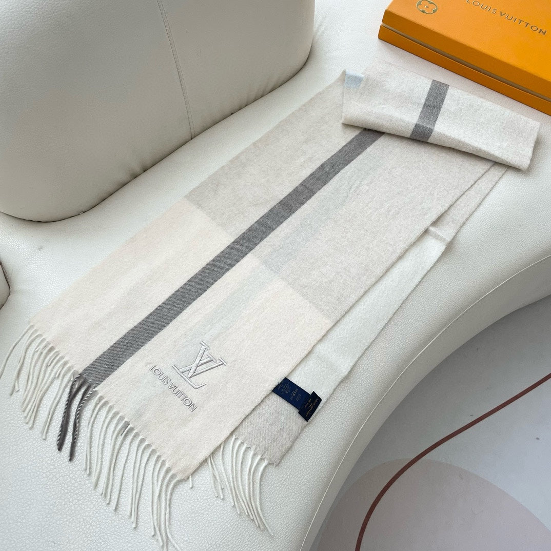 SCARF 180 CM IN BEIGE CASHMERE 394703 mysite